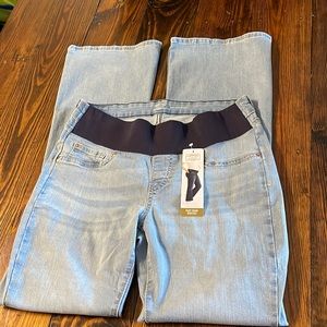 Levi Strauss Maternity Jeans blue denim Baby bump